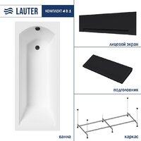 Lauter Amelia 140 21204040 (с каркасом, черным подголовником, черным лиц. экраном) Image #2