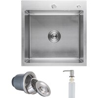 AKS Квадратная 50x50 (сатин никель)