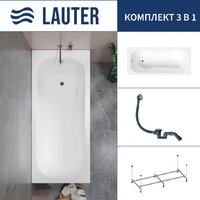 Lauter Sophia 140 21205140 (с каркасом и сифоном 21Y31000 хром)