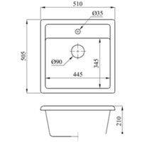 БелЭворс Rio + смеситель W4998-4 + дозатор L405-1 (серый/сатин) Image #12