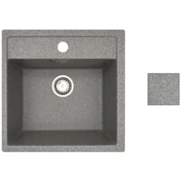 БелЭворс Rio + смеситель W4998-4 + дозатор L405-1 (серый/сатин) Image #8