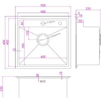 ARFEKA AF 520*490 + AF FSS304 + ZP DS BLACK PVD NANO Image #16