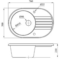 БелЭворс Rondo L (антрацит) Image #2