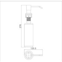 БелЭворс Rio + смеситель W74004-2 + дозатор L405F (черный) Image #10