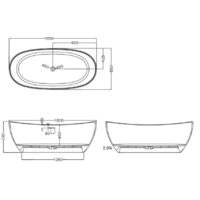 Abber Stein 180x85 AS9615-1.8 Image #2