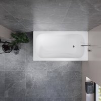 Lauter Sophia 130 21205130 (с ножками и сифоном 21Y11010 хром) Image #11