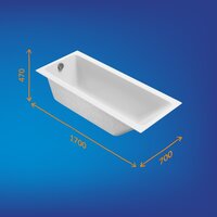 Cersanit Crea 170x70 64870 Image #7