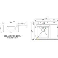 ARFEKA ECO AR 650*500 L SATIN Image #3
