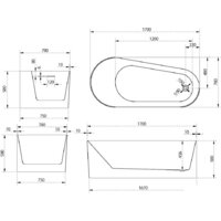 Abber 170x78 AB9496-1.7 R Image #2