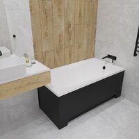 Lauter Sophia 130 21205130 (с каркасом и сифоном 21Y11021 матовый черный) Image #25