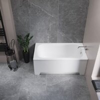 Lauter Sophia 130 21205130 (с каркасом и сифоном 21Y11021 матовый черный) Image #9