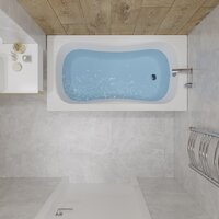 Lauter Sophia 130 21205130 (с каркасом и сифоном 21Y11021 матовый черный) Image #17