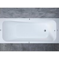 Salini Orlando Kit 170x70 102121M (S-Stone, матовый) Image #9