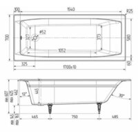 Wotte Forma 170x70 БП-э00д1468 Image #3