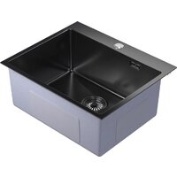 Mixline Pro 555134 (черный графит, с сифоном)