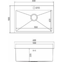 Mixline Pro 555134 (черный графит, с сифоном) Image #3