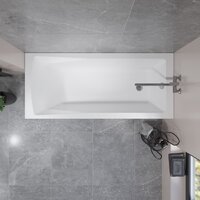 Lauter Aurora 170x75 21010075 (с ножками, лицевым экраном и сифоном 21Y11022 белый) Image #10