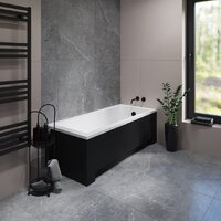 Lauter Estelle 150 21206050 (с ножками, лицевым экраном черного цвета и сифоном 21Y32001 матовый черный) Image #17