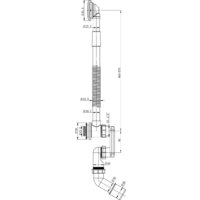 Lauter Aurora 170x75 21010075 (с ножками, лицевым экраном и сифоном 21Y11020 хром) Image #18
