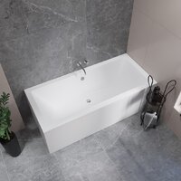 Lauter Oasis 180 21203080 (с ножками и сифоном 21Y32002 белый) Image #8