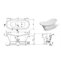 Эстет Boston 180x74 Silk ФР-00014526 Image #6