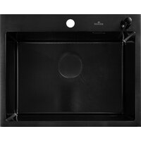 Roxen Snake 560220-60-BS PVD графит/текстурная поверхность (с коландером и дозатором) Image #8