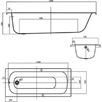Lauter Tova 150 21S15022 + сифон 21Y11021 Image #23