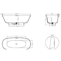 Salini Greca Meander 180x80 103121M (S-Stone, матовый) Image #4