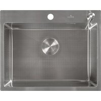 Roxen Snake 560220-60-S сатин/текстурная поверхность (с коландером и дозатором) Image #8