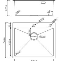 Roxen Snake 560220-60-S сатин/текстурная поверхность (с коландером и дозатором) Image #15