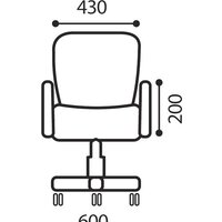 Brabix Prestige Ergo MG-311 (кожзам, бежевый) Image #7