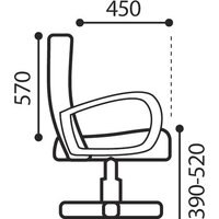 Brabix Prestige Ergo MG-311 (кожзам, бежевый) Image #8