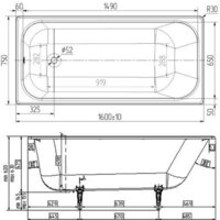 Wotte Старт 160х75 БП-00000002 Image #2