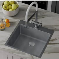 Roxen Snake 560220-50-S (50*48) сатин/текстурная поверхность (с коландером и дозатором) Image #6