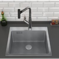 Roxen Snake 560220-50-S (50*48) сатин/текстурная поверхность (с коландером и дозатором) Image #4