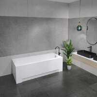 Lauter Amelia 170 21204070 (с ножками и сифоном 21Y11021 матовый черный) Image #13