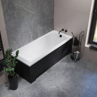 Lauter Amelia 170 21204070 (с ножками и сифоном 21Y11021 матовый черный) Image #17