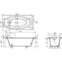 Эстет Venecia 170x80 Silk ФР-00014527 (левый) Image #8