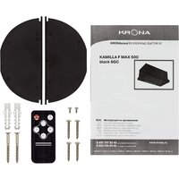 Krona Kamilla F MAX 600 black SGC AO КА-00009800 (черный) Image #15