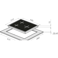 HOMSair HGG431BK Image #2