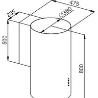 MAUNFELD Lee Wall 39 (нержавеющая сталь) Image #2