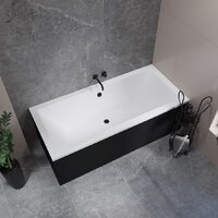 Lauter Oasis 175 21203075 (с каркасом и сифоном 21Y11021 матовый черный) Image #21