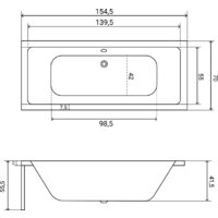 Lauter Oasis 155 21203055 (с каркасом и сифоном 21Y11021 матовый черный) Image #33