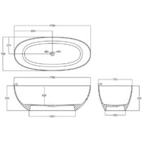 Abber Kristall 170x75 AT9703 Onyx Image #7