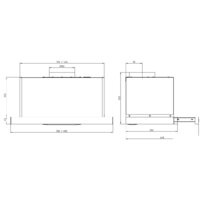 Elikor Slide 50П-1000 229459 (белый/стекло белое) Image #2