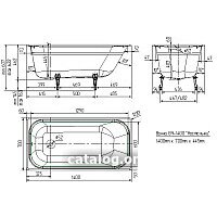Универсал Ностальжи-У 140x70 (1 сорт, без ножек) Image #3