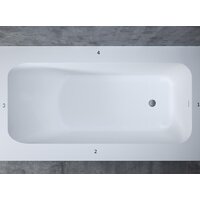 Salini Orlando Vasta Kit 190x100 102124M (S-Stone, матовый) Image #4