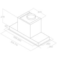 Elica Hidden 2.0 IX/A/72 Image #5