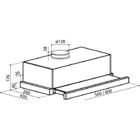 LEX Hubble 2М 600 (нержавеющая сталь) Image #5