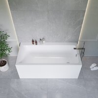 Lauter Seraphina 160x80 2112160R (с ножками и сифоном 21Y31000 хром) Image #10